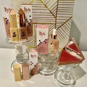 LYS Beauty Set - Blush, Bronzer, Skin tint, lip gloss, and luminous serum
